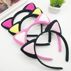 1PC Women Girls Hair Hoop  Cat Ear Headband Hairband Costume Party Hair Band Accessories