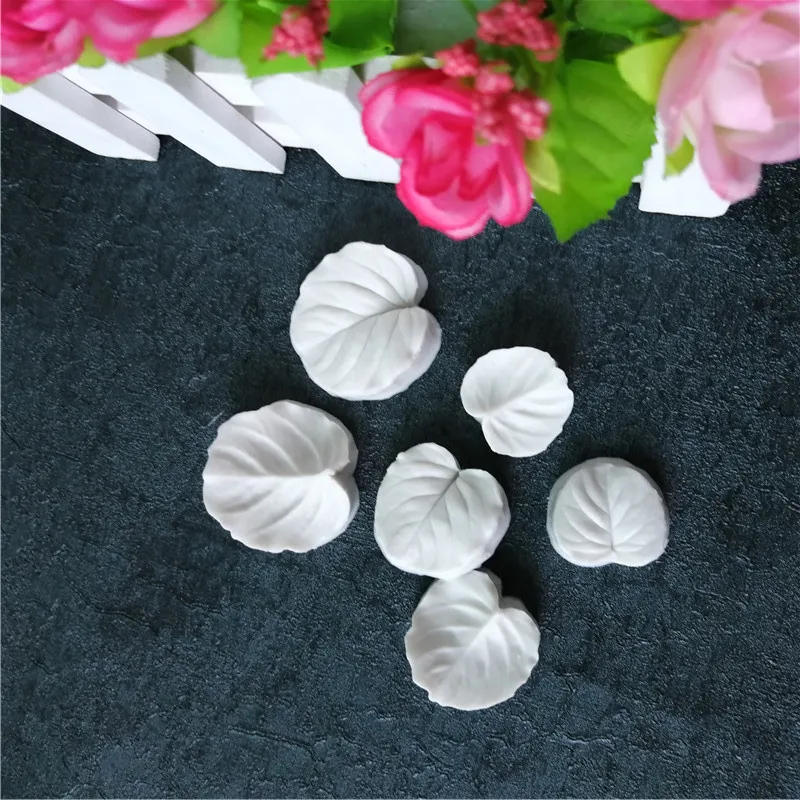 Eucalyptus Leaves Veiners Silicone Mold Stamp Designer DIY Resin Clay Flower Gumpaste Polymer Clay Mold Vein Emboss Texture