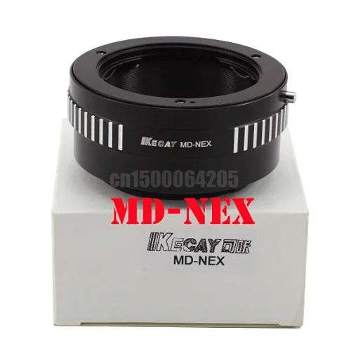 KECAY MD-NEX Lens mount Adapter Ring Minolta MD MC Lens And for NEX E Mount body NEX5 NEX5N NEX7 NEX-C3 NEX-F3 NEX-5R NEX6