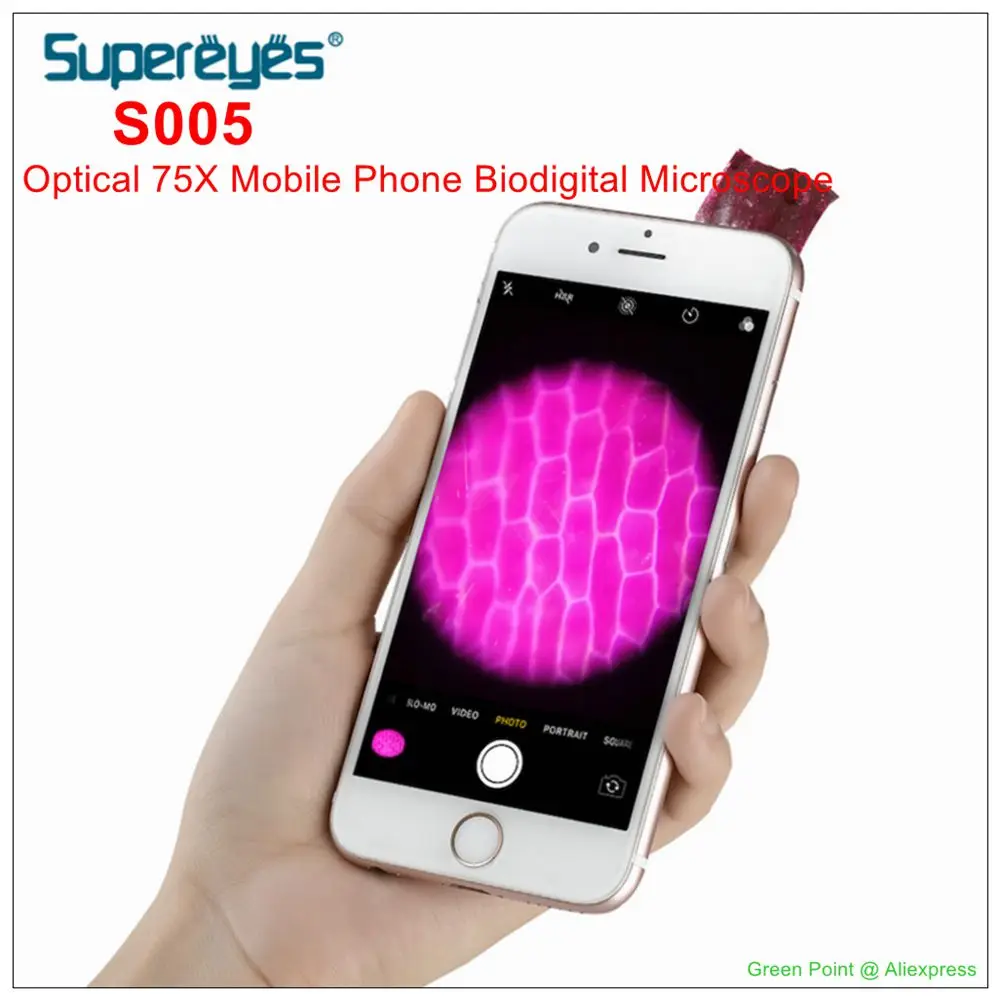 

New Portable Mobile Phone Microscope S005 Magnifier Ultra-Eye High Magnification Smartphone Microscope for PCB Inspection Tools