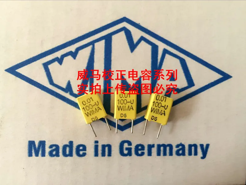 2020 hot sale 10pcs/20pcs WIMA Germany yellow capacitor FKC2 100V 0.01UF 100V 103 10n P: 5mm Audio capacitor free shipping