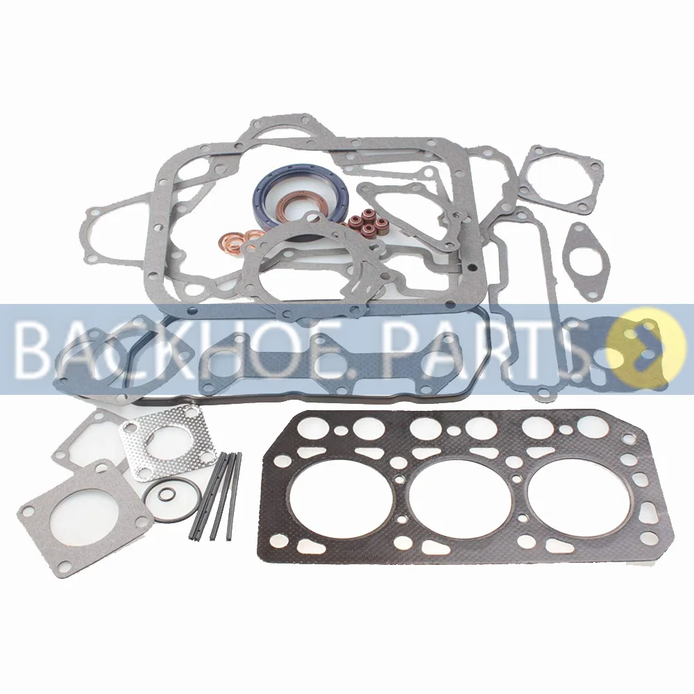 Engine Full Gasket Kit MM408445 MM408453 for Mitsubishi K3D Tractor Excavator Loader