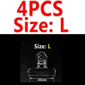 4 piezas talla L