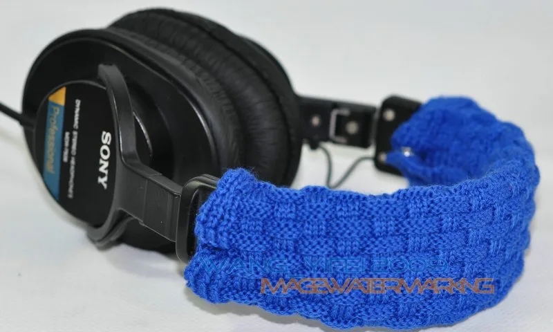 ExtraFine Merino Pure Wool Headband Cushion For SONY MDR 7506 V6 CD900ST CD700 Z V 700 Headphone Top Head Band Pad