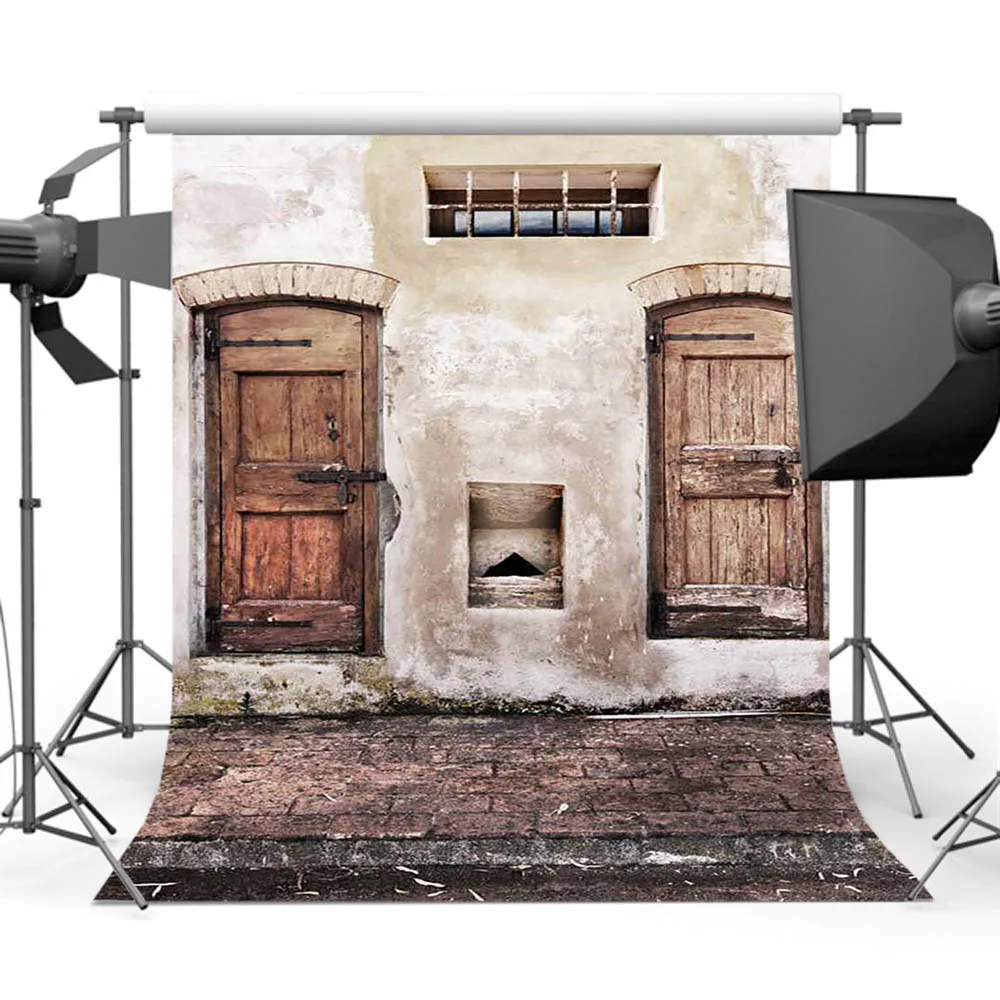 

Vintage Door Backdrop for Photographers Old Master Printing Background for Photo Studio Y-704