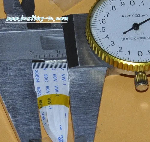 Espaciado de 0,5mm + 230mm de longitud + 26Pin B/cable LCD de línea inversa plano Flexible FFC Cable.0.5B * 26 P * 230 MM