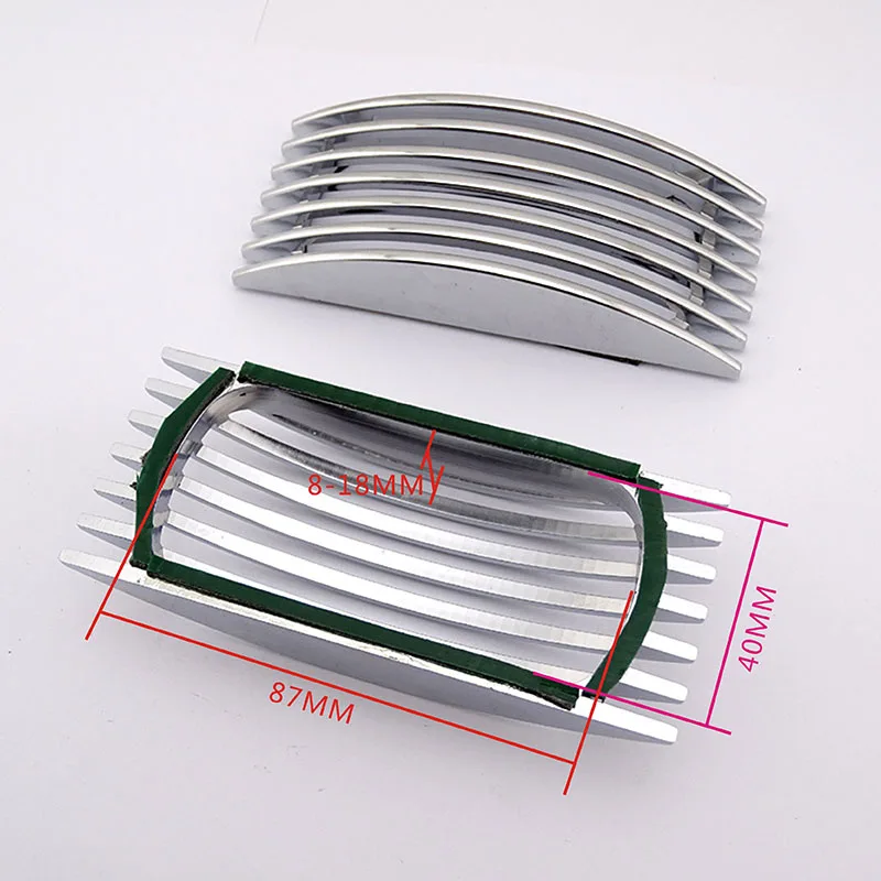 Chrome Color Car Side Turn Signal Light Cover Protector Trim for BMW Benz Range Rover Universal Auto Exterior Accessories