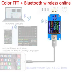 UM25C DC USB tester Voltmeter ammeter current voltage meters capacity monitor qc2.0 quick charger Battery Power Bank detector