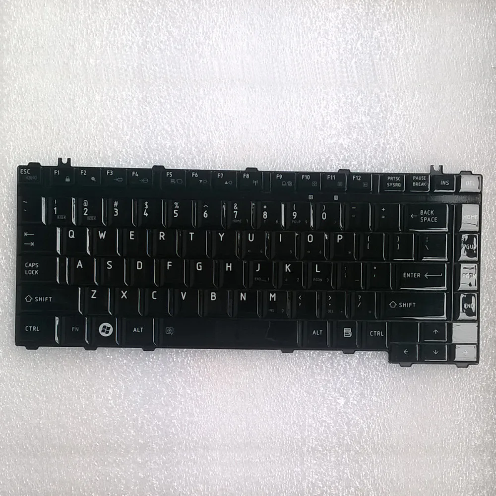 Original Glossy Black US Keyboard For Toshib M300 M310 L317 L200 A305 L510 M501 Series NSK-TAE01 NSK-TAJ01 V000120290