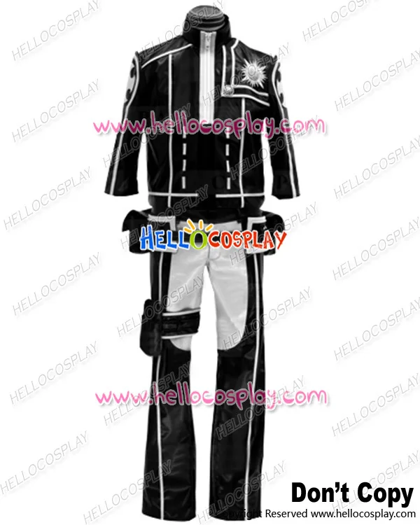 D Gray Man Cosplay Lavi Rabi Black White Uniform Costume H008