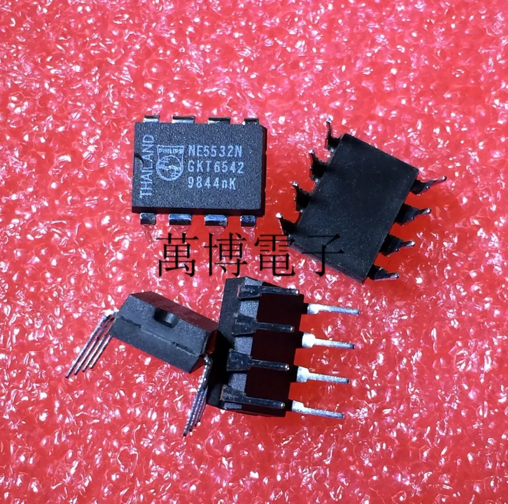 20pcs Brand new original Netherlands NE5532N 5532 Fever Double Operational Amplifier free shipping