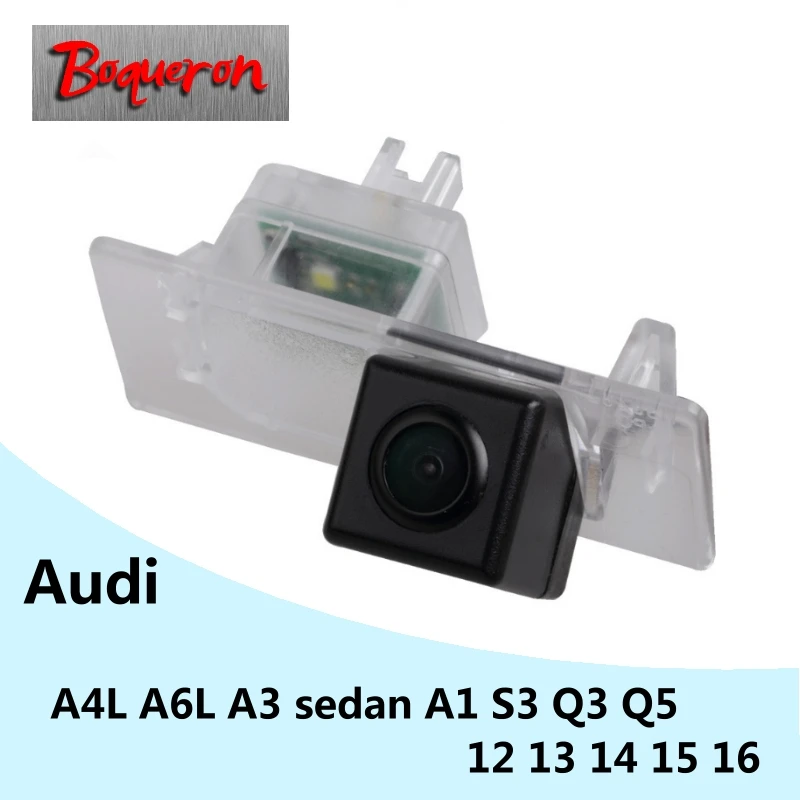 for Audi A4L A6L A3 A1 S3 Q3 Q5 12 13 14 15 16 Q7 17 Car Rear View Camera HD CCD Night Vision Reverse Parking Backup Camera