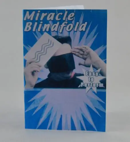 Miracle Blindfold See Through Blindfold Magic Tricks Stage Street Prediction Magie Mentalism Illusion Accessories Gimmick Props