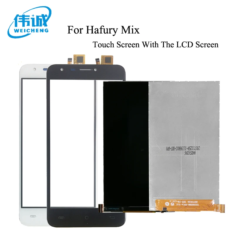 

For Cubot Hafury Mix LCD Display Touch Screen Digitizer For HAFURY MIX Sensor LCD Screen Mobile Phone Accessories + Free Tools