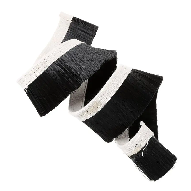 1 M * 70 Mm Nylon Borstel Stofzuiger Graveren Freesmachine Stofkap Voor Cnc Router