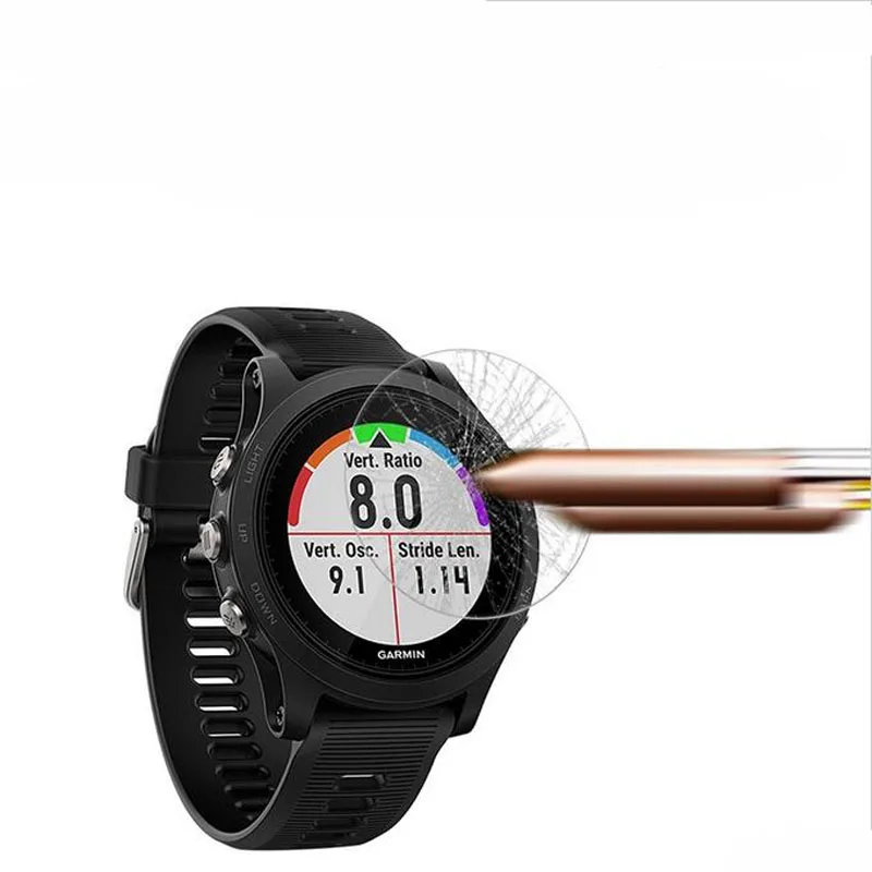 Hard Glass Screen Protector Film Cover For Garmin Forerunner 225 230 235 245 Music 630 645 735 935 945 55 745 955 255 255S 165