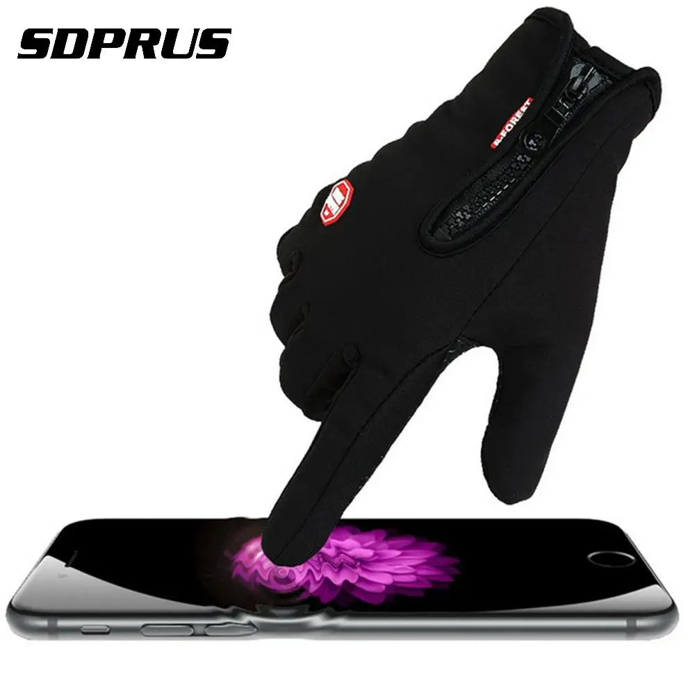 

2023 SDPRUS Men Women phone gloves Full Finger Winter Ski smart phone gloves Gift Touchscreen Mobile Phone Gloves