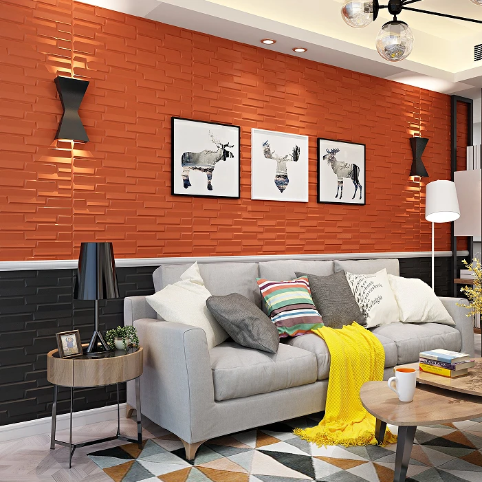 70*77 cm Auto-adesivo criativo do tijolo da parede 3d papel de parede sala quarto decorativa simulação macio à prova d' água adesivo