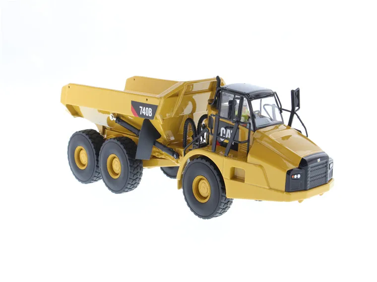 DM 1:50 Caterpillar Cat 740B Articulated Hauler/Dump Truck Engineering Machinery 85501 Collectible Diecast Scale Model Replica