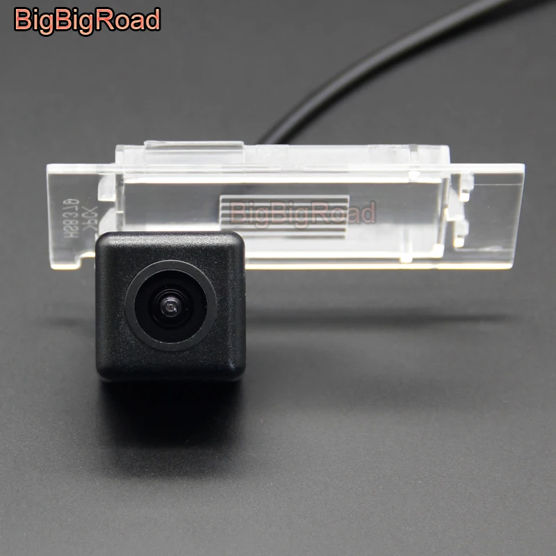 BigBigRoad Car Rear View Camera For Benz Smart Fortwo 2017  For Renault Kadjar Clio Estate IV 2016 2017 Sandero II Stepway 2