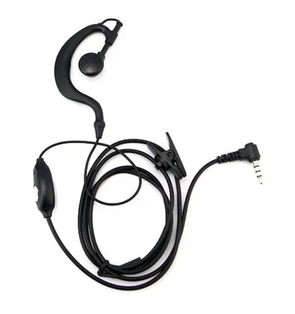 

2Pcs Earpiece Headset Mic for BAOFENG BF UV-3R U3 UV-100 Walikie Talkie Two-way Radio