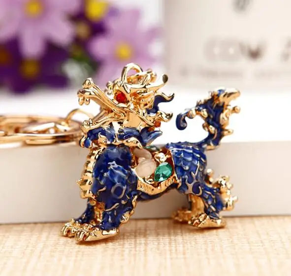 New Apple Pendants Keychain Rhinestones Metal Key Chain New Car Key Holder Fashion Bag Charm Accessories Gift jewelry K1685