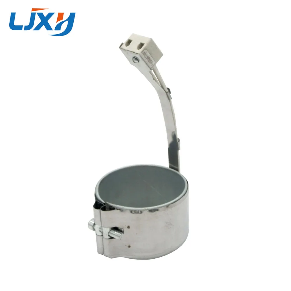 LJXH Band Heater 110V220V380V Stainless Steel 70x50mm/70x55mm/70x60mm Ceramic Heating Element Wattage 330W/360W/400W