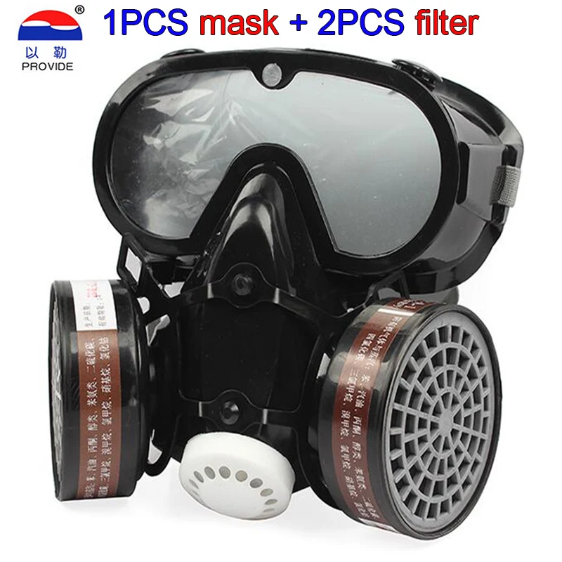 9600A dust gas mask  high quality Anti-fog Full face respirator mask Spray paint smoke Synthesis protective mask