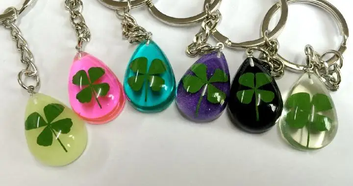 18 pcs yqtdmy Fashion Jewelry shamrock Real Four Leaf Clover girls gift