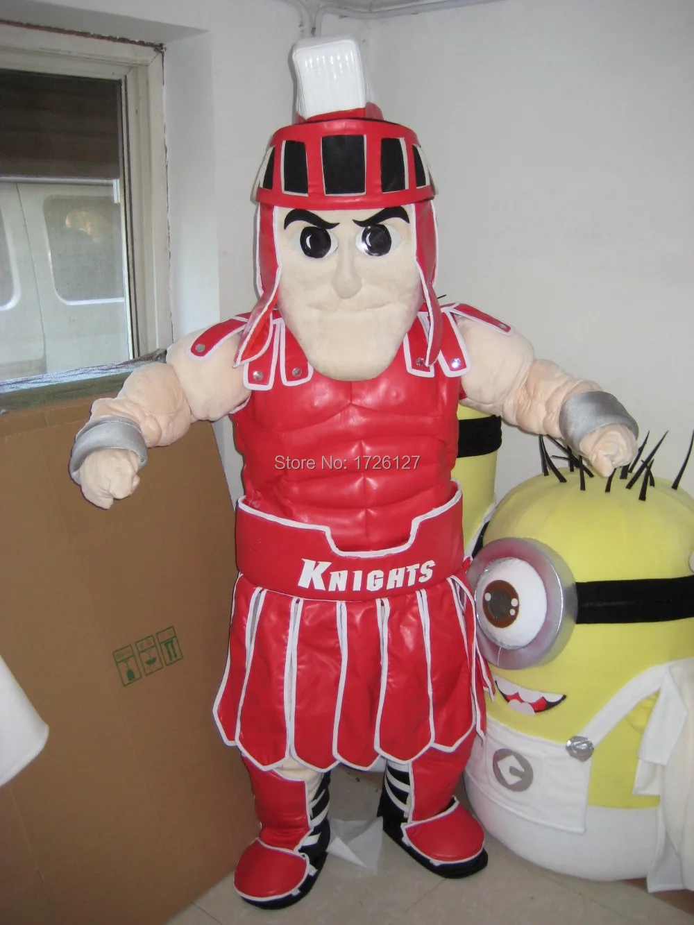 

mascot spartan knight mascot trojan costume custom fancy costume anime cosplay kits mascotte fancy dress