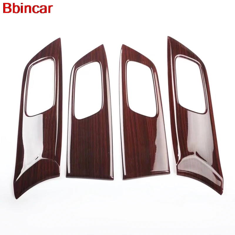 ABS Wood Paint For Honda Accord 9th 2014 Middle Gear Inner Window Switch Air Vent Door Handle Interior Kit Accessories