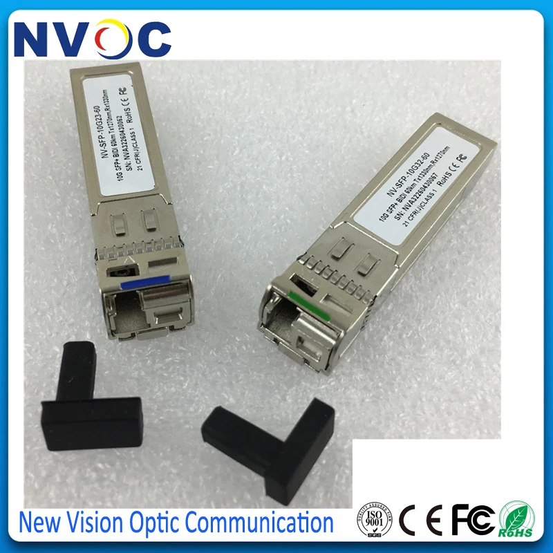 

10G SFP BiDi 60Km Single Fiber Mode 1270/1330nm LC Modules, Optic SFP+ Transceiver