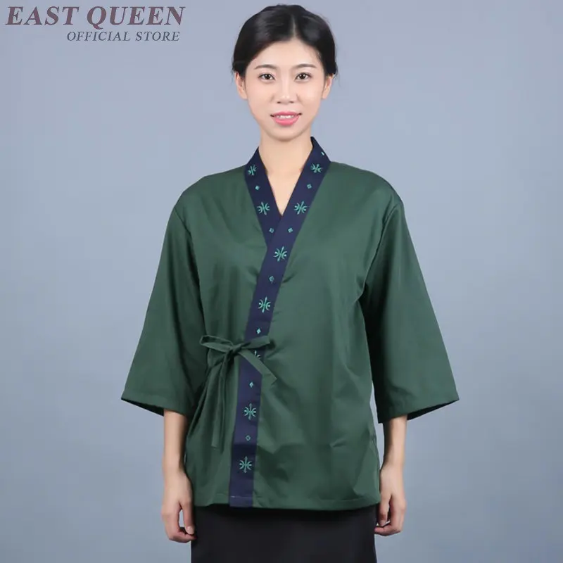 

Sushi chef uniform accessories japanese restaurant uniforms supply food service waiter waitress Catering clothing DD1098 Y