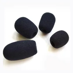 Microfoon Voorruit Spons Kleine Headset Mic Foam Vervangende Cover Telefoon Microfoon Windshied