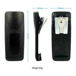 5X short belt clip for Motorola DGP8550 DPG6550 DGP5050 XPR3500 XPR3300 DP2600 DEP570 DP4400 DP4401 APX2000 etc walkie talkie