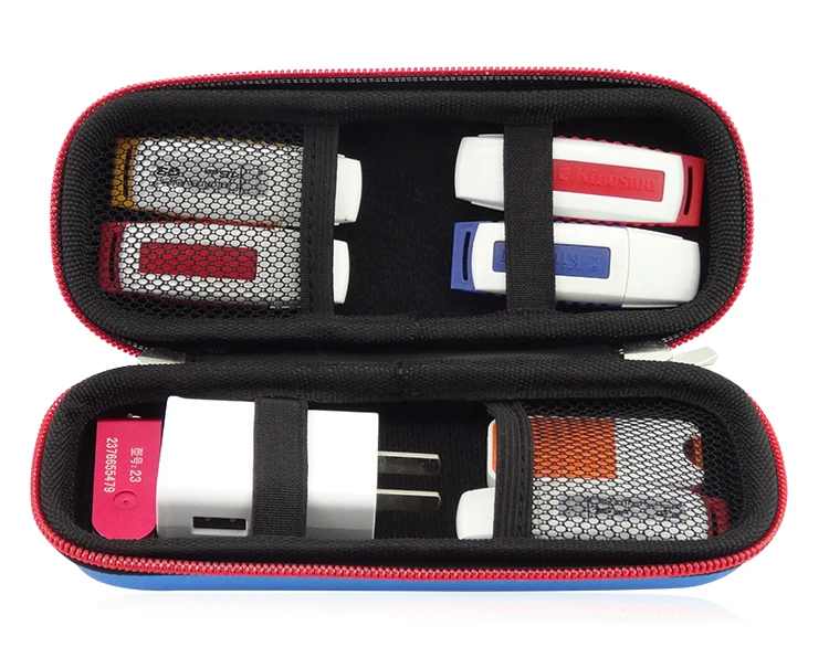 GUANHE جديد فلاشة مزودة بفتحة يو إس بي محركات حمل المنظم صندوق تخزين حماية كيس مزموم USB البنك مفتاح قوة البنك سماعة