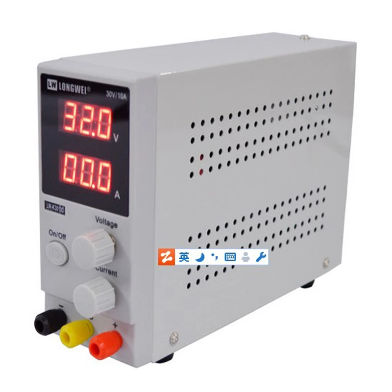 30V 10A K3010D DC Power Supply Variable Adjustable Lab  LCD Digital Switching Regulated