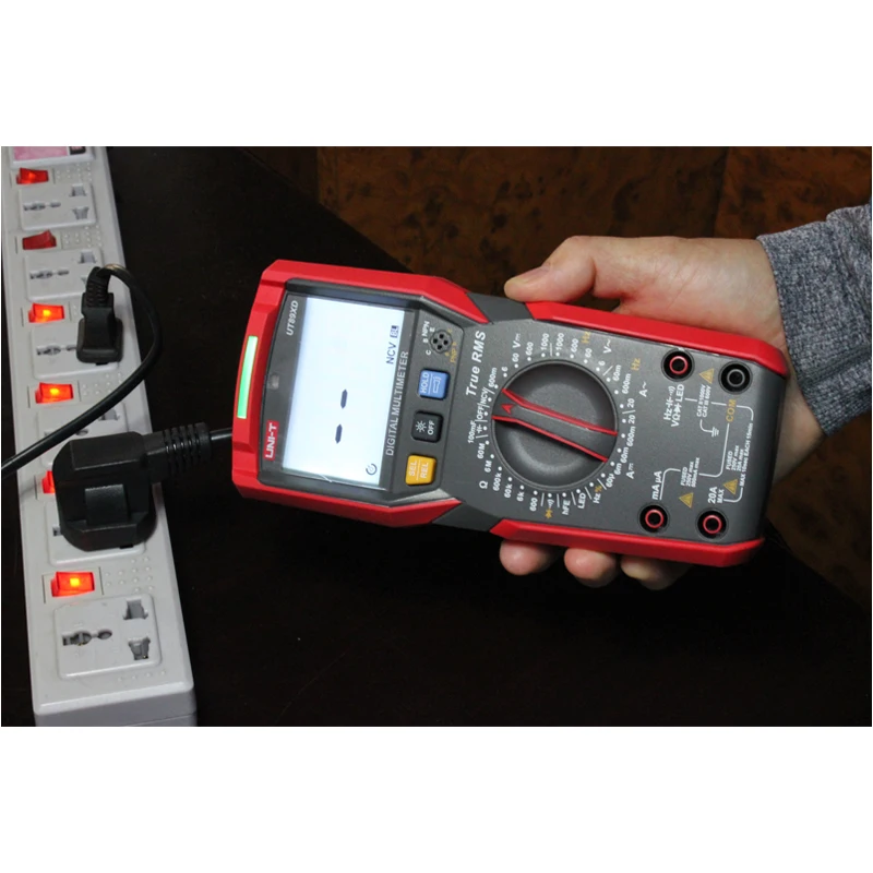 UNI-T UT89X/UT89XD professional NCV digital multimeter; true RMS digital multimeter, 20A high current digital multimeter