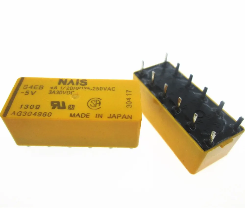 

Реле S4EB-5V S4EB5V 5V 5VDC DC5V 12PIN