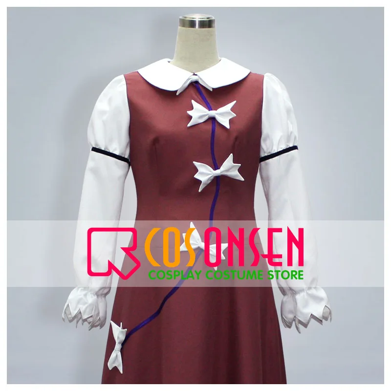 

COSPLAYONSEN Touhou Project Imperishable Night Mystia Lorelei Cosplay Costume With Hat