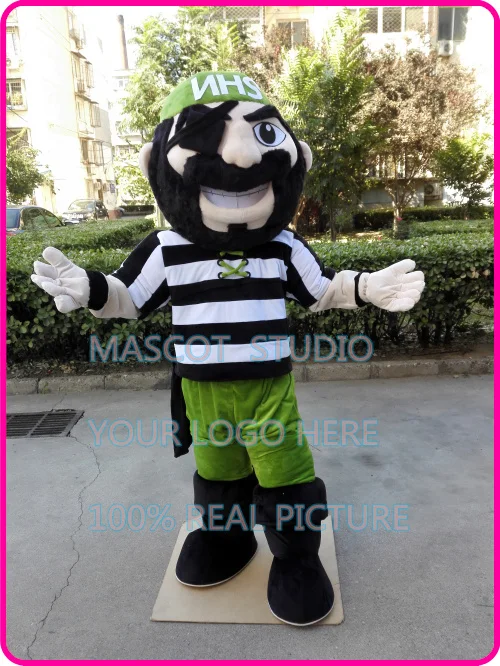 pirate mascot costume captain warrior mascot custom fancy costume anime cosplay kit mascotte theme fancy dress 41391