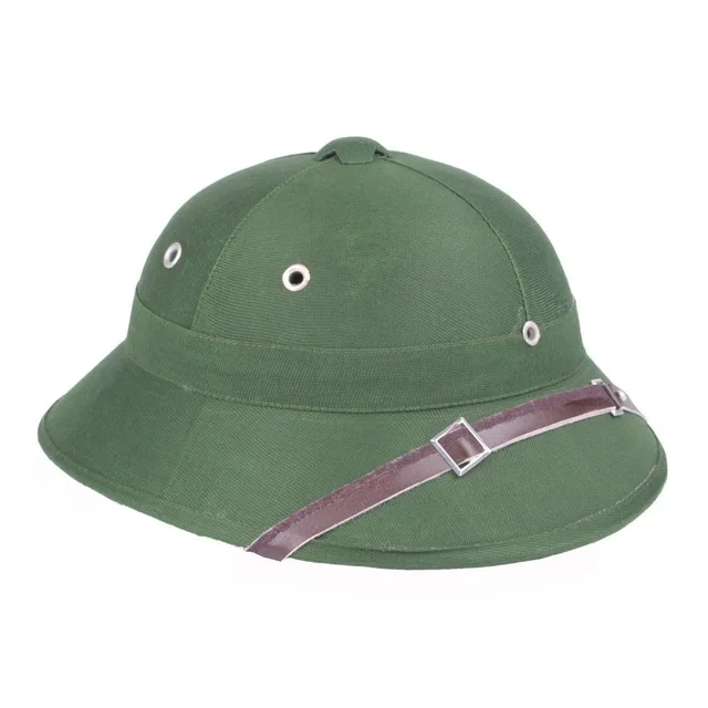 VIETNAM WAR ARMY HAT NVA VIETCONG VC PITH HELMET EXPLORER CAP GREEN