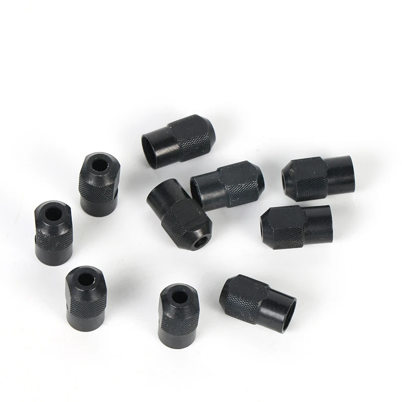 Dutoofree Mini Drill Chuck Dremel Accessories For Dremel Rotary Tools Power Tool Accessories 5PCS Zinc Alloy Nuts M8X0.75mm