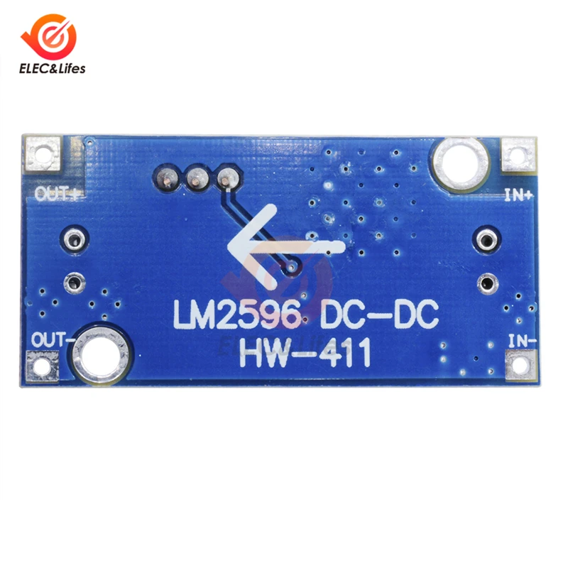 5Pcs LM2596 DC-DC Buck Converter Step Down Module Non-isolated board Power Supply Output 1.25V-30V