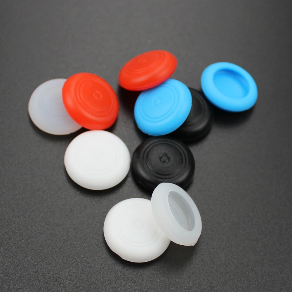 ChengHaoRan-Tapas de Joystick de 2 piezas para Nintendo Switch, cubierta de botón de controlador de agarre analógico de silicona colorida, NS, Nintendo switch