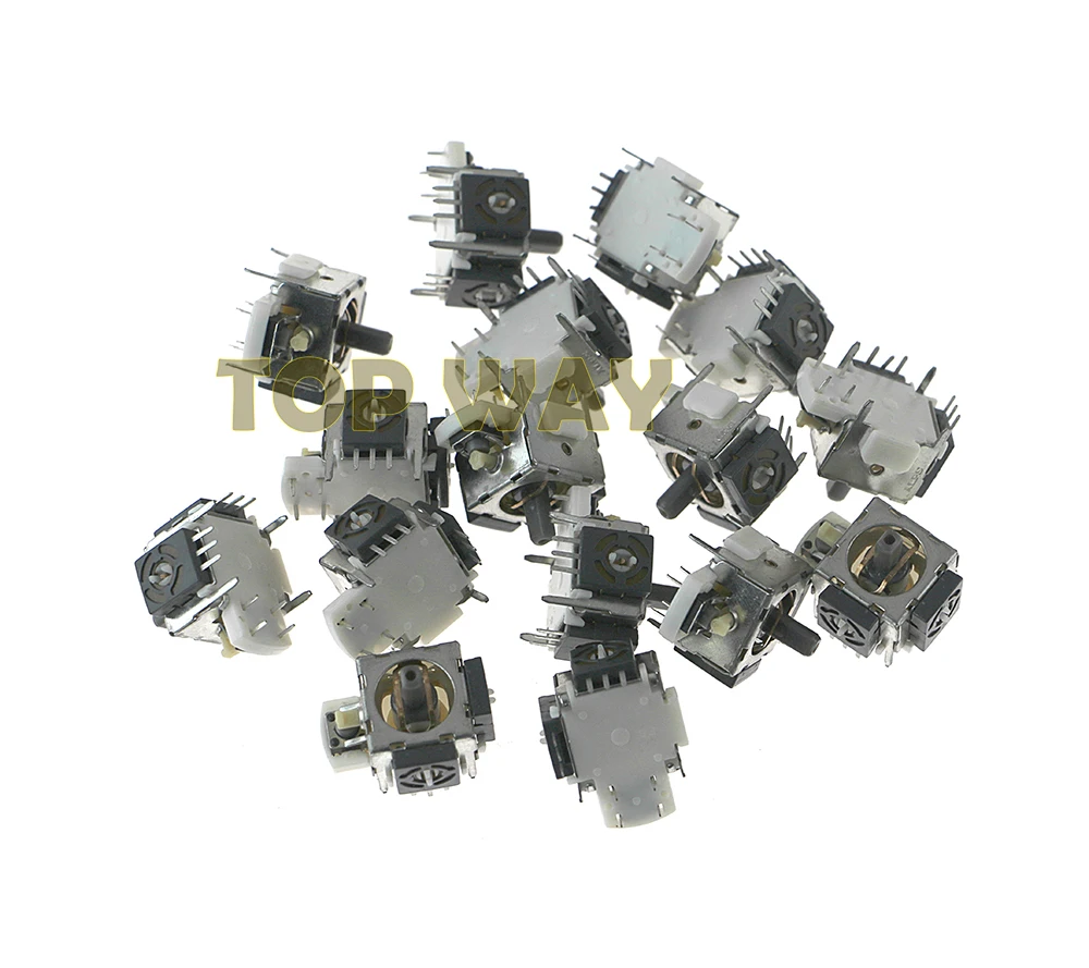 OEM stik jempol Analog 3D, bagian perbaikan potensiometer Sensor untuk Xbox 150 PS2 ALPS Controller Joystick 360 buah