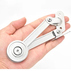 Folding Lid Support Hinge Soft Close &Open Gas Spring Lid Lift Up Stay Buffer Damper for Kitchen Cabinet Door Cupboard Toy Box