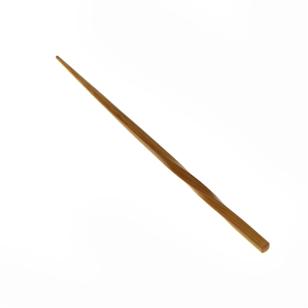 Natural Wavy Wood Chopsticks Handmade Healthy Chinese Chop Sticks Reusable Hashi Sushi Food Stick Gift Tableware