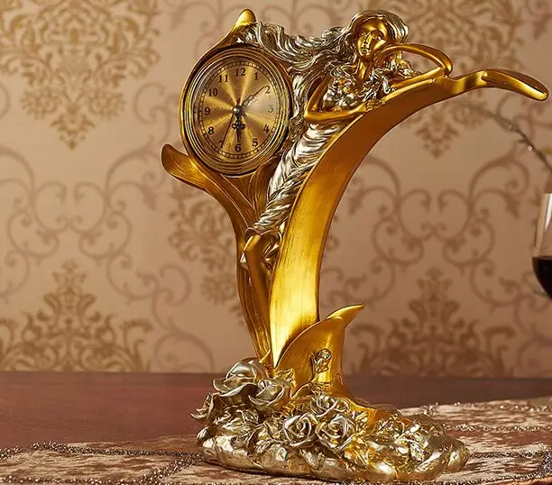 

resin Europe Retro luxury style lady artcraft 33x16x35cm Wine Rack ornaments,furnishings home decoration birthday gift a2398