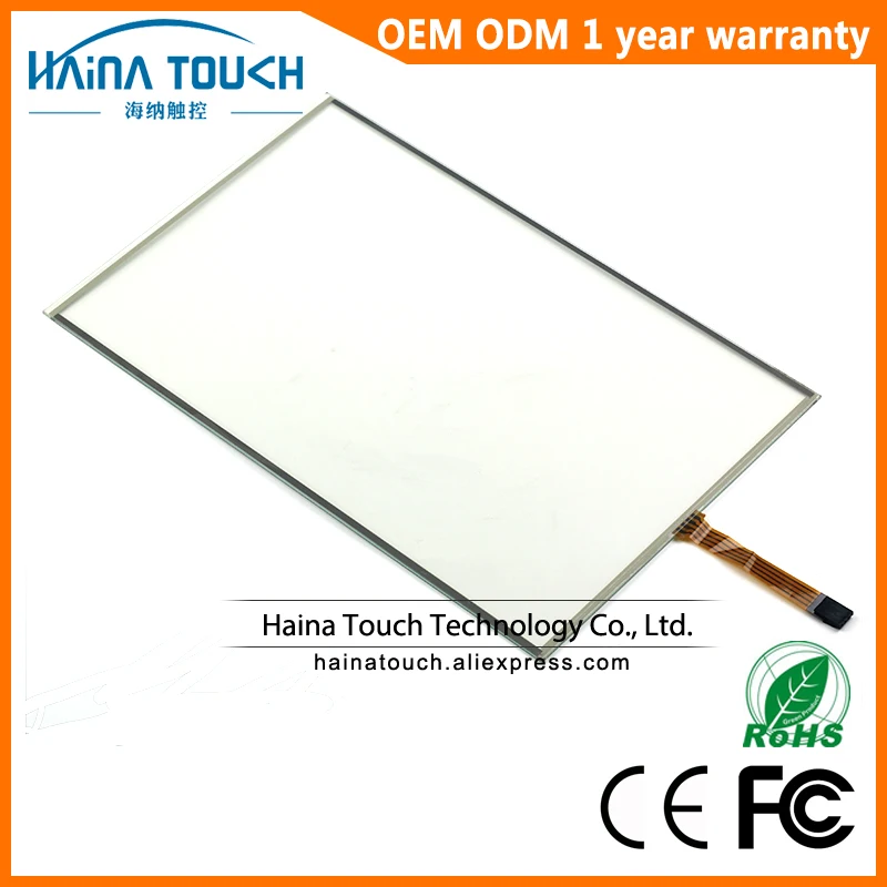 5 Wire 22 inch USB Touch Screen Resistive Touchscreen Glass For photo kiosk/Laptop